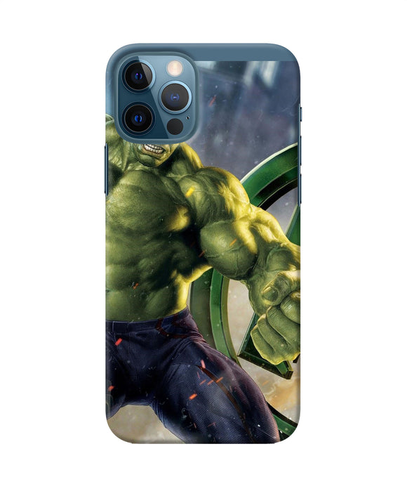 Angry Hulk Iphone 12 Pro Back Cover