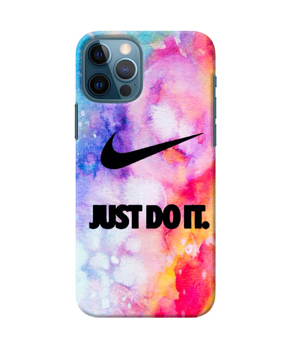 Just Do It Colors Iphone 12 Pro Back Cover