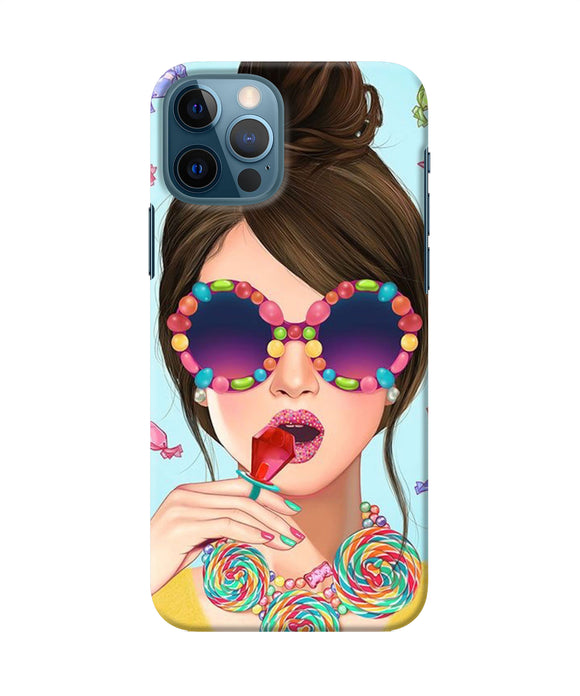 Fashion Girl Iphone 12 Pro Back Cover