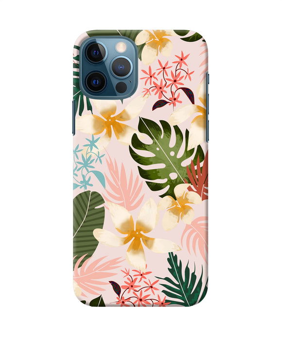 Leaf Print Iphone 12 Pro Back Cover