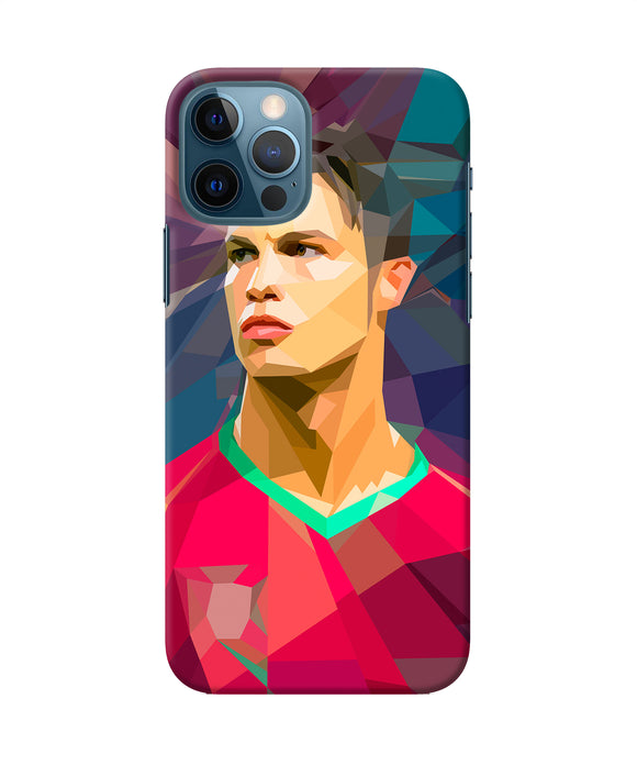 Abstract Ronaldo Iphone 12 Pro Back Cover