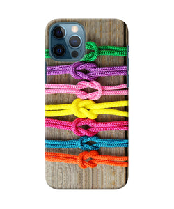 Colorful Shoelace Iphone 12 Pro Back Cover