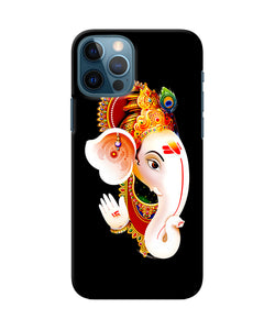 Lord Ganesh Face Iphone 12 Pro Back Cover