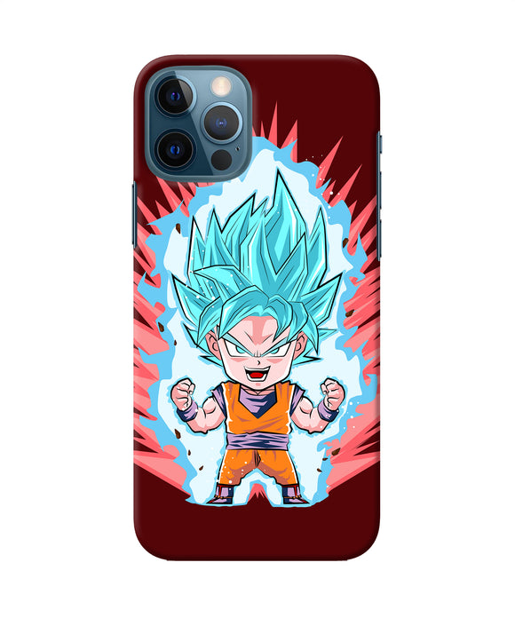 Goku Little Character Iphone 12 Pro Back Cover