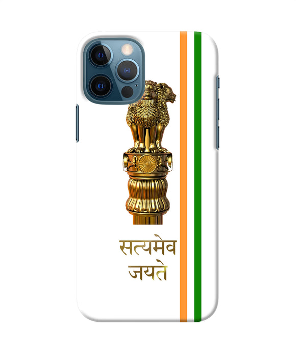 Satyamev Jayate Logo Iphone 12 Pro Back Cover