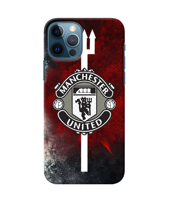 Manchester United Iphone 12 Pro Back Cover