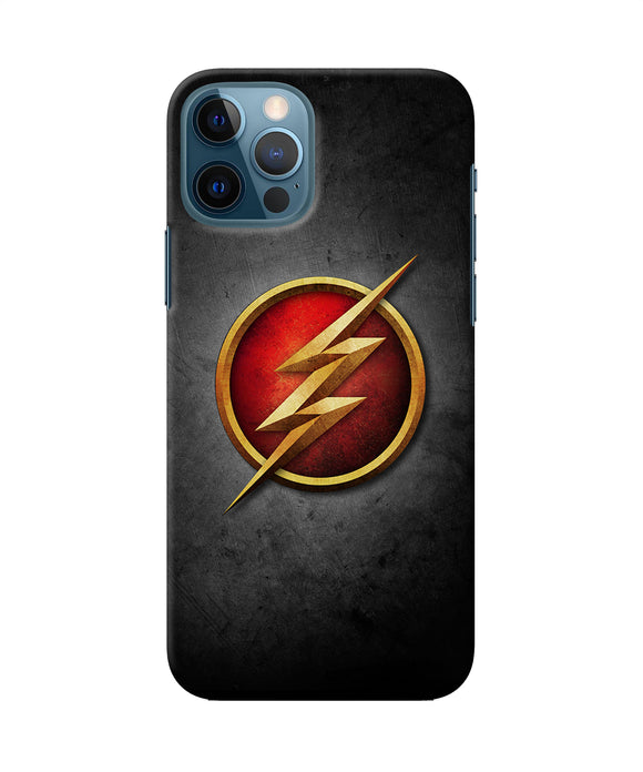 Flash Logo Iphone 12 Pro Back Cover