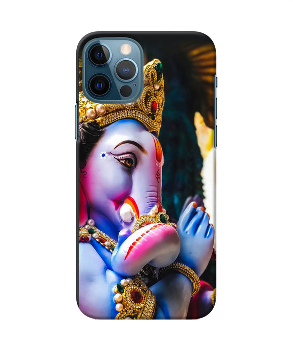 Lord Ganesh Statue Iphone 12 Pro Back Cover