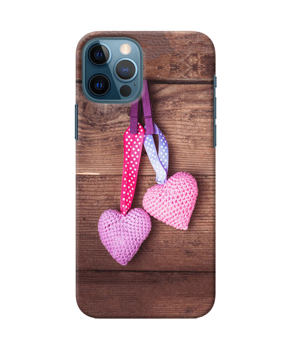 Two Gift Hearts Iphone 12 Pro Back Cover