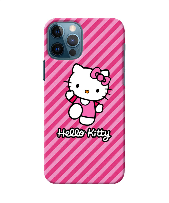 Hello Kitty Pink Iphone 12 Pro Back Cover