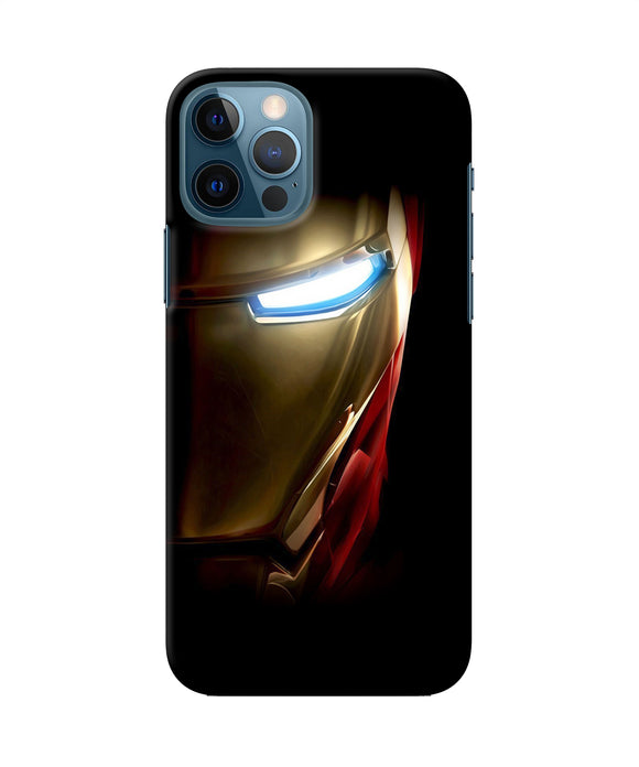 Ironman Half Face Iphone 12 Pro Back Cover