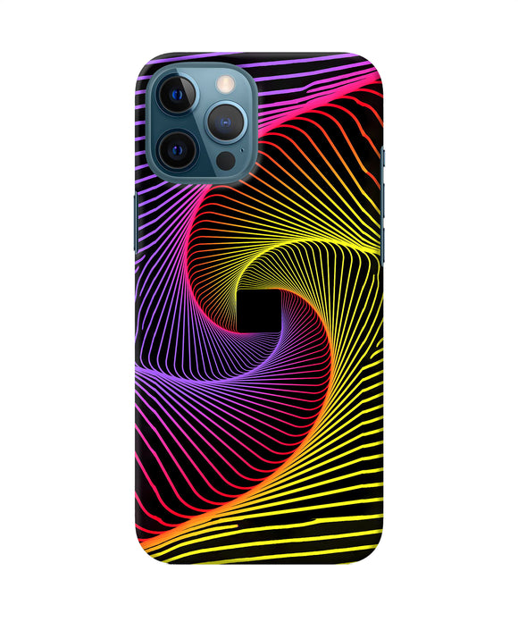 Colorful Strings iPhone 12 Pro Max Back Cover