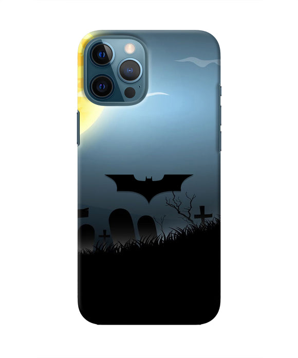 Batman Scary cemetry Iphone 12 Pro Max Real 4D Back Cover