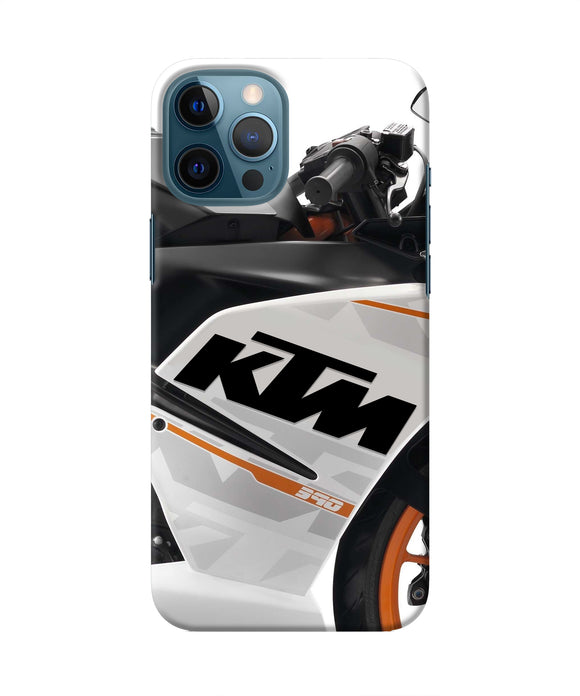 KTM Bike Iphone 12 Pro Max Real 4D Back Cover