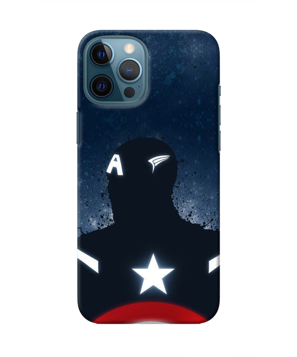 Captain america Shield Iphone 12 Pro Max Real 4D Back Cover