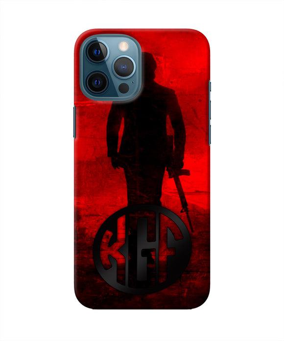Rocky Bhai K G F Chapter 2 Logo iPhone 12 Pro Max Real 4D Back Cover