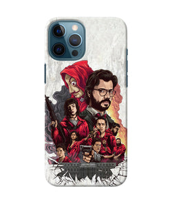 Money Heist Poster iPhone 12 Pro Max Back Cover