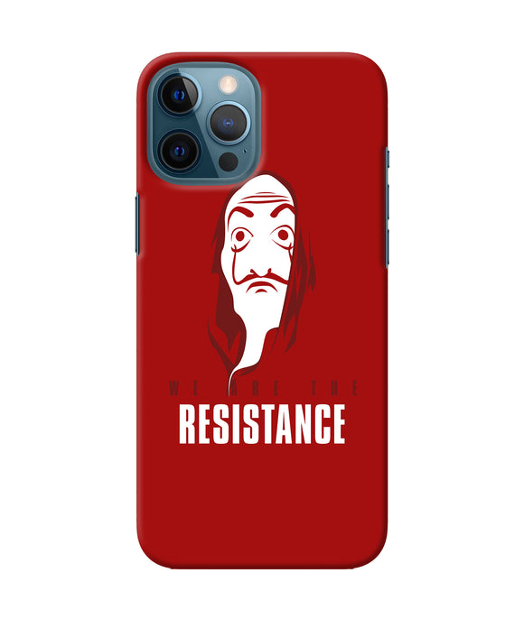 Money Heist Resistance Quote iPhone 12 Pro Max Back Cover