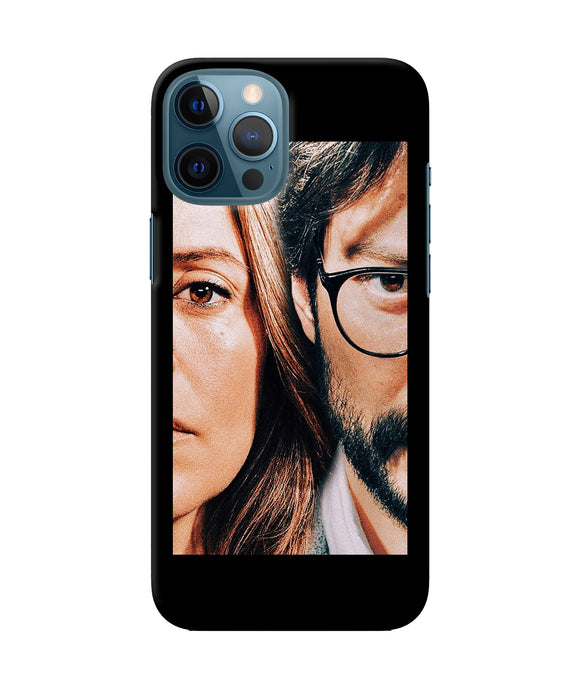 Money Heist Professor With Rachel iPhone 12 Pro Max Back Cover