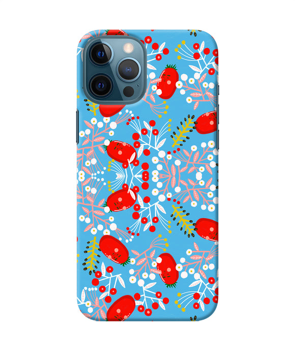 Small Red Animation Pattern Iphone 12 Pro Max Back Cover