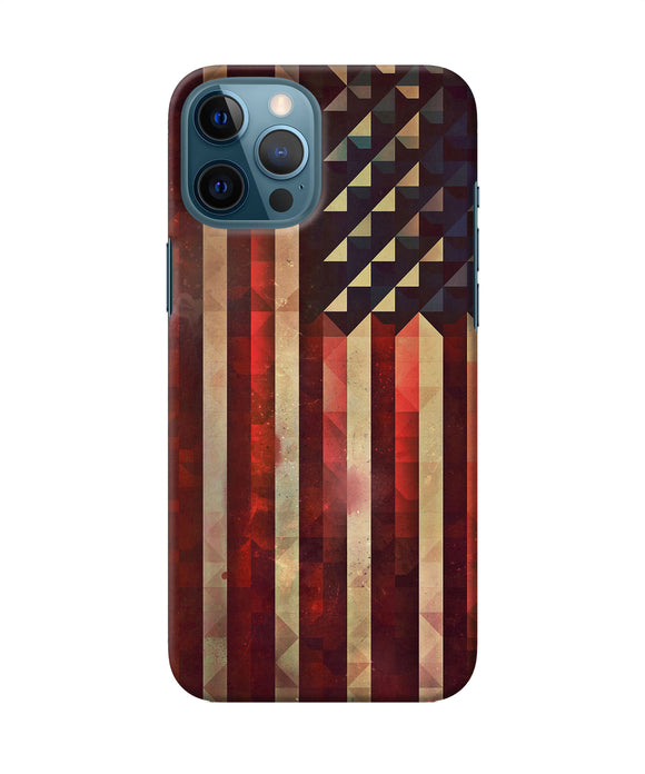Vintage Us Flag Iphone 12 Pro Max Back Cover