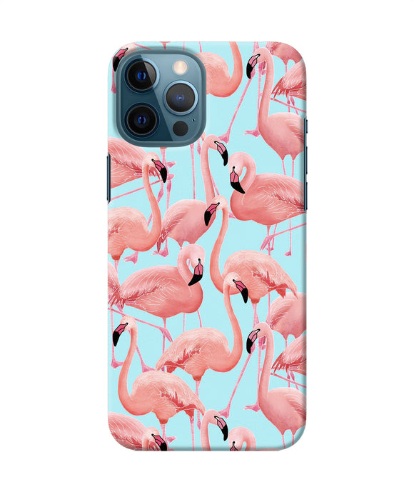 Abstract Sheer Bird Print Iphone 12 Pro Max Back Cover