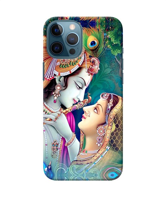 Lord Radha Krishna Paint Iphone 12 Pro Max Back Cover