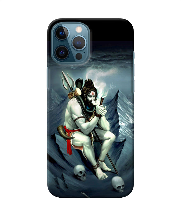 Lord Shiva Chillum Iphone 12 Pro Max Back Cover