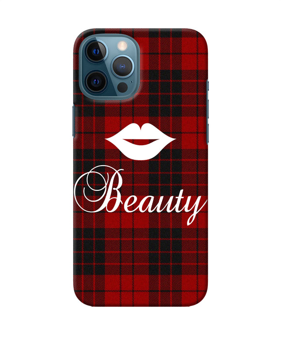 Beauty Red Square Iphone 12 Pro Max Back Cover