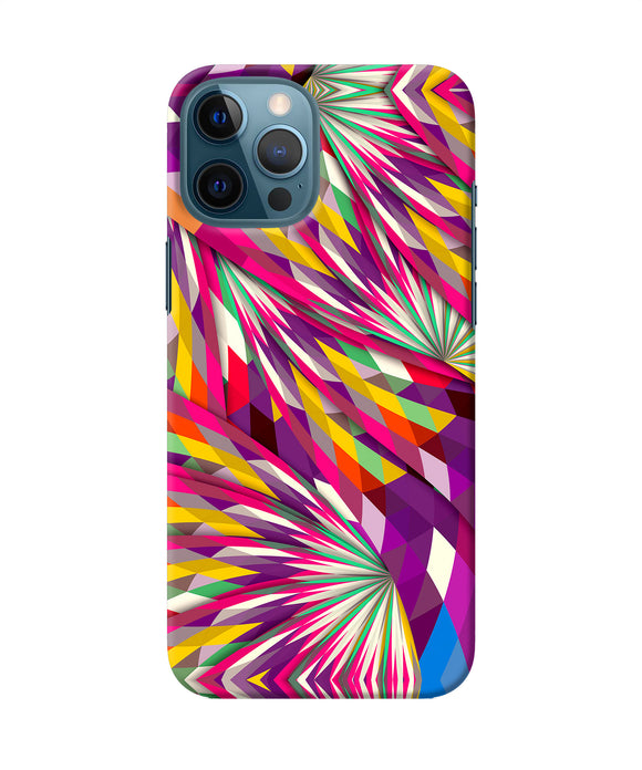 Abstract Colorful Print Iphone 12 Pro Max Back Cover