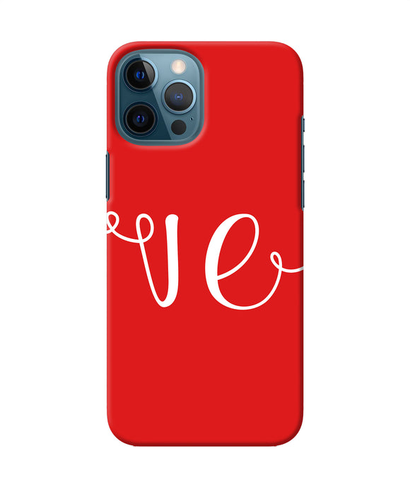 Love Two Iphone 12 Pro Max Back Cover