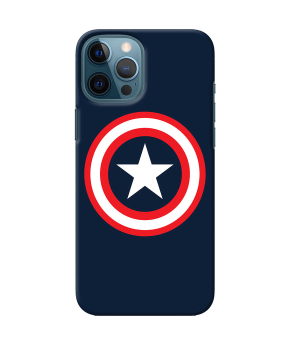 Captain America Logo Iphone 12 Pro Max Back Cover