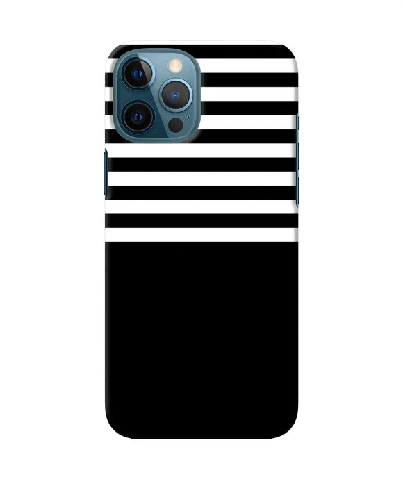 Black And White Print Iphone 12 Pro Max Back Cover