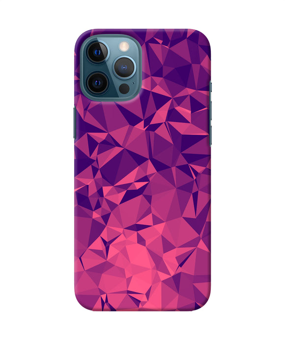 Abstract Red Blue Shine Iphone 12 Pro Max Back Cover