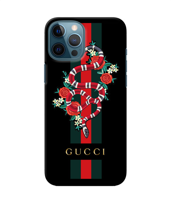GUCCI STRIPE PATTERN iPhone 12 Pro Max Case Cover