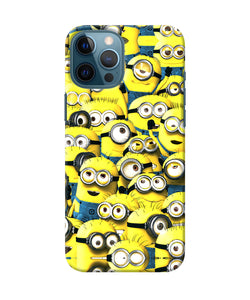 Minions Mini Crowd Iphone 12 Pro Max Back Cover