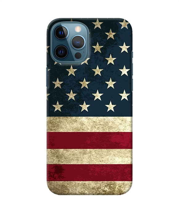 Vintage Us Flag Iphone 12 Pro Max Back Cover