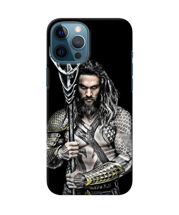 Aquaman Trident Black Iphone 12 Pro Max Back Cover