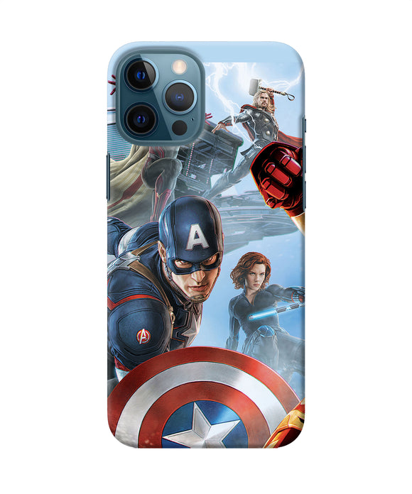 Avengers On The Sky Iphone 12 Pro Max Back Cover