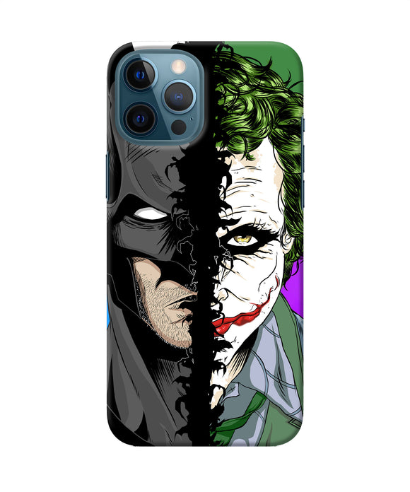 Batman Vs Joker Half Face Iphone 12 Pro Max Back Cover