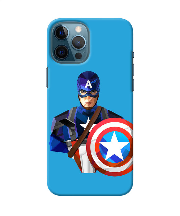 Captain America Character Iphone 12 Pro Max Back Cover