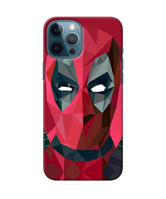 Abstract Deadpool Full Mask Iphone 12 Pro Max Back Cover