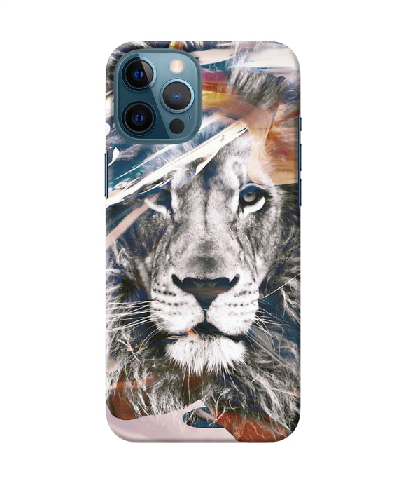 Lion Poster Iphone 12 Pro Max Back Cover