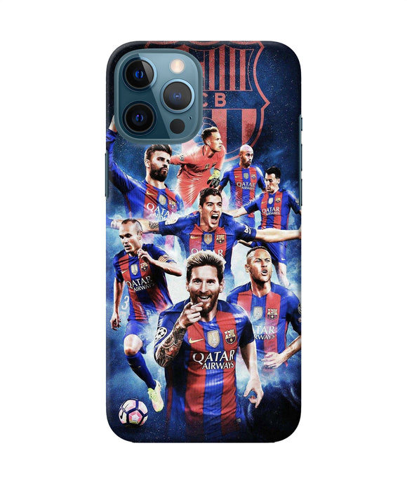 Messi Fcb Team Iphone 12 Pro Max Back Cover