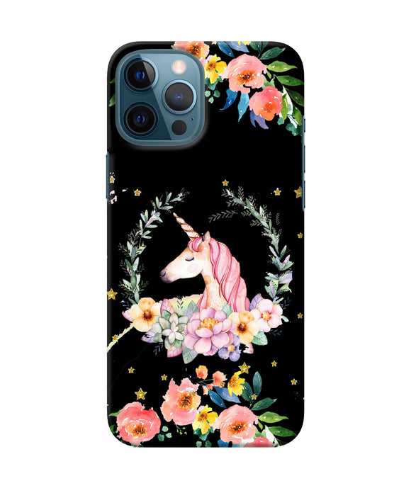 Unicorn Flower Iphone 12 Pro Max Back Cover