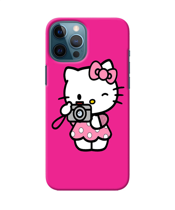 Hello Kitty Cam Pink Iphone 12 Pro Max Back Cover