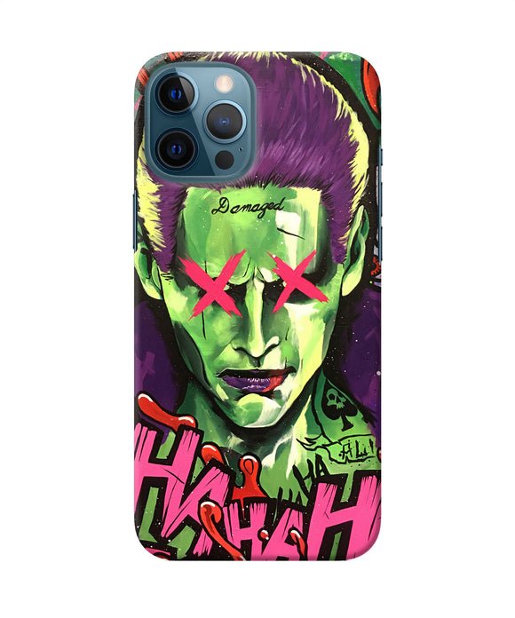 Damaged Joker Anim Iphone 12 Pro Max Back Cover