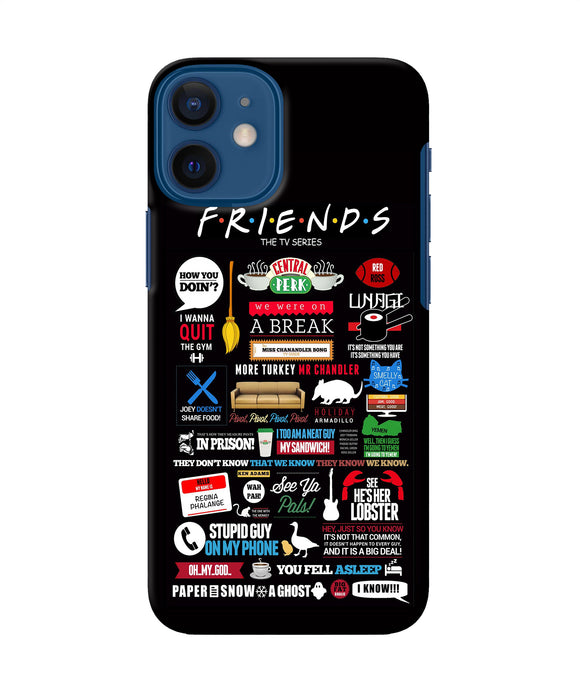 Friends Iphone 12 Mini Back Cover