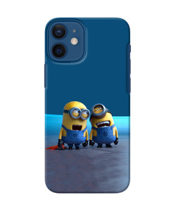 Minion Laughing Iphone 12 Mini Back Cover