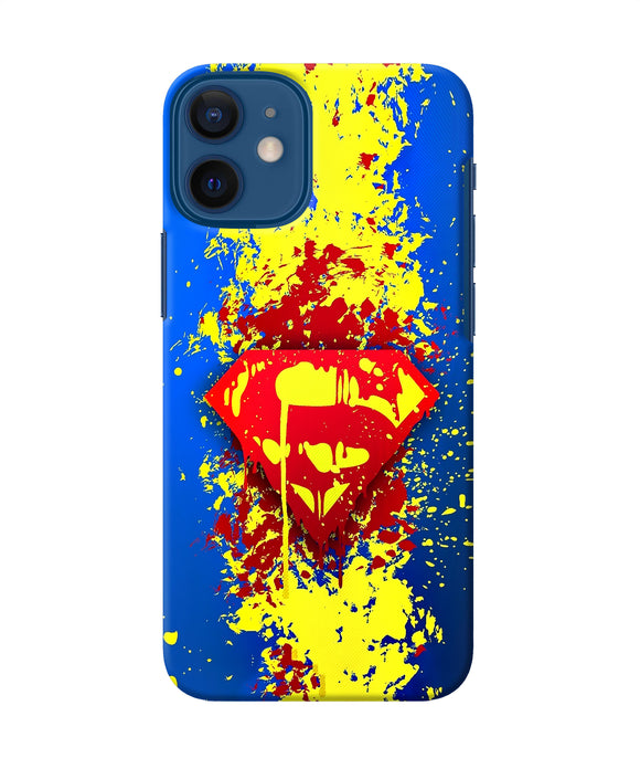Superman Logo Iphone 12 Mini Back Cover